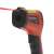 Maxwell infrared thermometer, red, close-up of laser