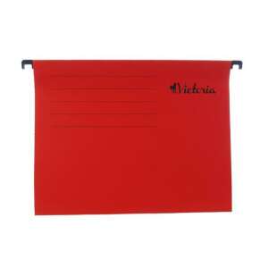 Piros A4 függőmappa, Victoria Office - Irattartó mappa