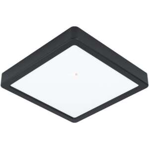 Mennyezeti LED lámpa, szögletes, 16,5 W, melegfehér, fekete-fehér színű (Fueva) 43445827 