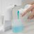 Refilling Vog&Arns automatic foam soap dispenser with blue soap