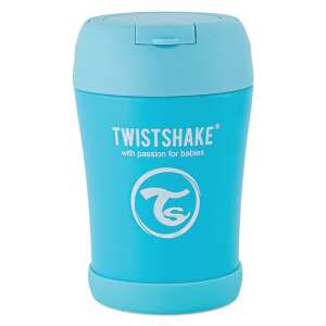 Twistshake hőtartós Ételtároló összecsukható kanállal 350ml #kék 39778544 Gyerek étel-és italtárolók - Fiú