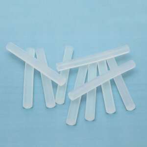 10 pack of transparent hot glue sticks, 11mm diameter - Glue gun stick