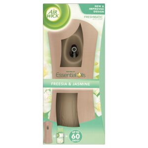Légfrissítő készülék utántöltővel 250 ml AirWick Freshmatic Frézia&amp;Jázmin