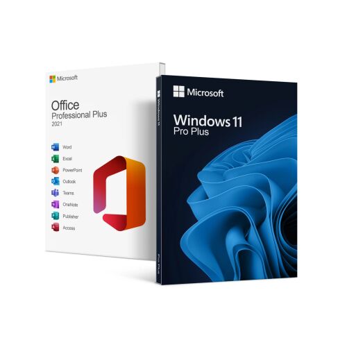 Balík Microsoft Windows 11 Pro a Office 2021 Pro Plus USB RETAIL