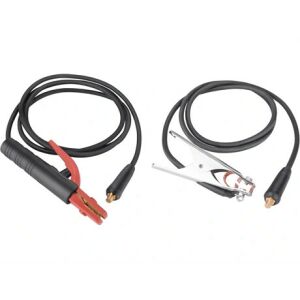 Hegesztőkábel készlet 200A-es elektródatartó fogóval, Extol Premium, 10-25 mm, 16mm2, 5 méter