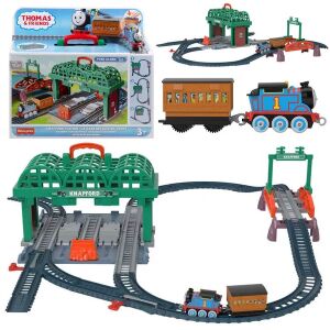 Železničná stanica Fisher-Price Thomas and Friends Grodkowo 111709178 - Vlak, železničný prvok, diaľnica