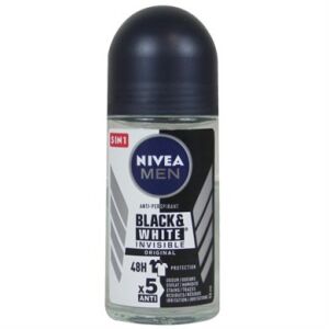 NIVEA MEN DEO GOLYÓSBLACK&amp;WHITE INVISIBLE ORIGINAL 50ML 111750270 - Nivea