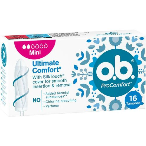 O.B. PROCOMFORT TAMPON MINI 16DB