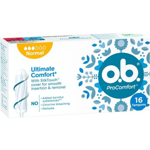 O.B. PROCOMFORT TAMPON NORMAL 16DB 111750351