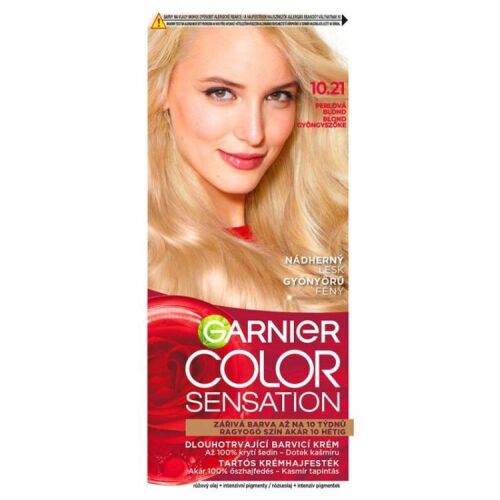 GARNIER COLOR SENSATION HAJFESTÉK GYÖNGYSZŐKE 10.21 110ML 111750455