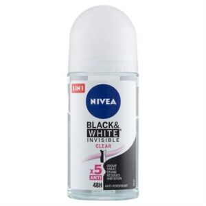 NIVEA DEO GOLYÓS BLACK&amp;WHITE INVISIBLE CLEAR 50ML