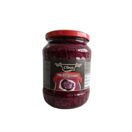 CIBUS VÖRÖSKÁPOSZTA 720ML 111750733