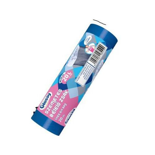 GLOSSY SZEMETESZSÁK 20L 20DB