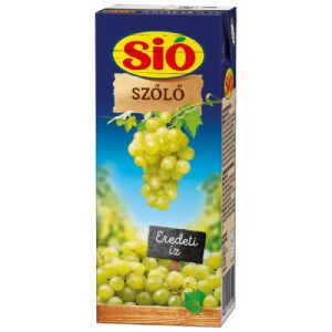 SIÓ GYÜMÖLCSITAL SZŐLŐ 12% 200ML 111751255 - Gyümölcslé