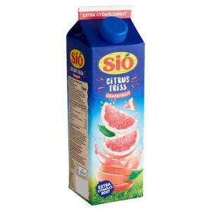 SIÓ GYÜMÜLCSITAL CITRUS FRISS GRAPEFRUIT 12% 1L 111751260 - Gyümölcs- & Zöldséglé