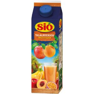 SIÓ GYÜMÜLCSITAL MULTIVITAMIN 12% 1L 111751262 - Gyümölcs- & Zöldséglé