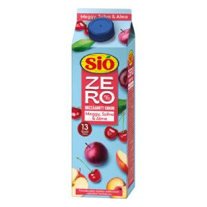 SIÓ GYÜMÜLCSITAL ZERO MEGGY-SZILVA-ALMA 20% 1L 111751267 - Gyümölcs- & Zöldséglé
