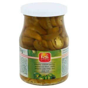 Kofa Jalapeno paprika szeletelt, savanyúság, 175g üveg - Befőtt & Konzerv