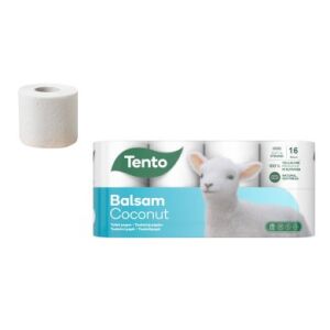 TENTO BALSAM WC PAPÍR COCONUT 3RÉTEGŰ 16TEK 111751558 - Tento