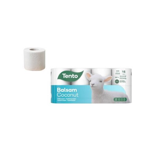 TENTO BALSAM WC PAPÍR COCONUT 3RÉTEGŰ 16TEK 111751558
