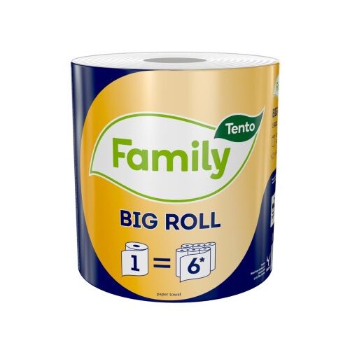 TENTO FAMILY PAPÍRTÖRLŐ BIG ROLL 2RÉTEGŰ 1TEK