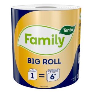 TENTO FAMILY PAPÍRTÖRLŐ BIG ROLL 2RÉTEGŰ 1TEK 111751559 - Tento