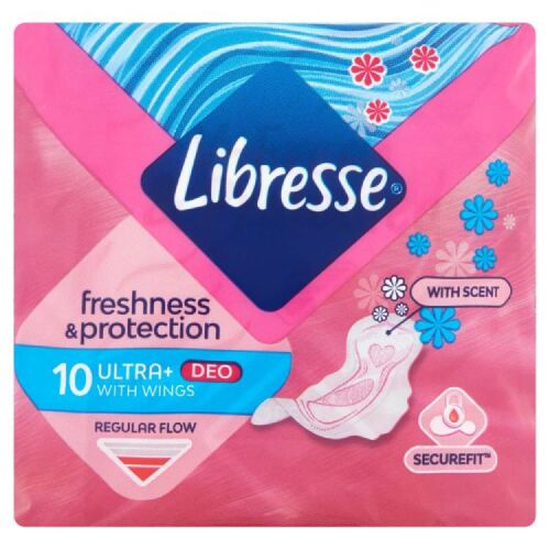 LIBRESSE EGÉSZSÉGÜGYI BETÉT ULTRA NORMÁL DEO FRESH WINGS 10DB 111751581