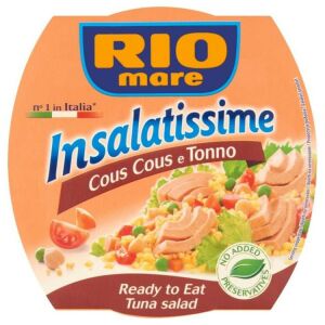 RIO MARE INSALATISSIME TONHALSALÁTA KUSZKUSZOS 160G 111751702 - Befőtt & Konzerv