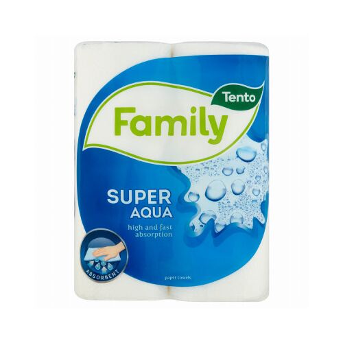 TENTO SUPER AQUA PAPÍRTÖRLŐ 2RÉTEGŰ 2TEK
