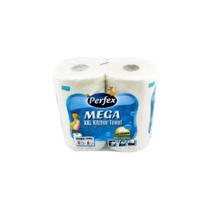 PERFEX PAPÍR KÉZTÖRLŐ 2 RÉTEG BONI MEGA 2TEK 111751801 - Papírtörlő
