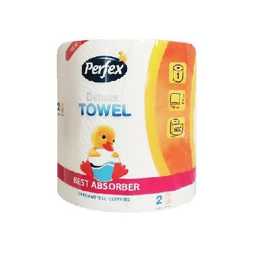 PERFEX DELUXE PAPÍR KÉZTÖRLŐ 2 RÉTEG 1TEK