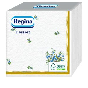 REGINA SZALVÉTA DESSERT 25X25CM 1RÉTEG 55DB 111752156 - Regina