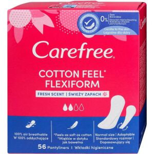 CAREFREE TISZTASÁGI BETÉT COTTON FLEXIFORM 56DB 111752172 - Intimbetét