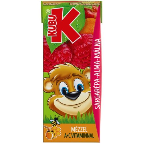 KUBU SÁRGARÉPA-ALMA MÁLNA MÉZZEL 40% 200ML 111752324