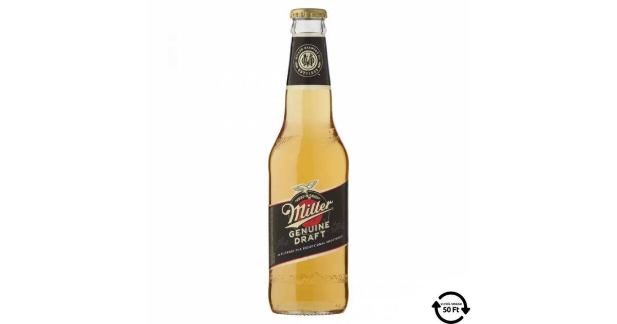 MILLER SÖR ÜVEGES 4,7% DRS 330ML | Pepita.hu