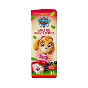 PAW PATROL MANCS ŐRJÁRAT GYÜMÖLCSLÉ ALMA NYÁRI GYÜM.MIX 50% 200ML 111752898 - Gyümölcslé