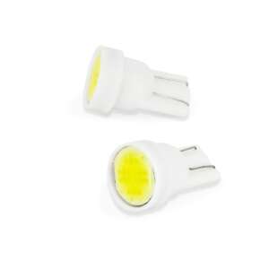 2x LED T10 car bulb, 1W, 90 lumen, Canbus, 18 CHIP COB LED, white - Car bulb