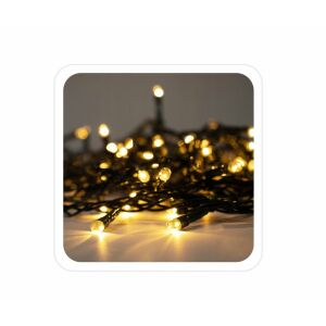 Prim-plan cu luminițe LED alb cald, Karácsony fényfüzér - Ghirlande luminoase