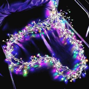 Led Tündér Kosзорú приказни светлини, цветна коледна украса - Lightshine