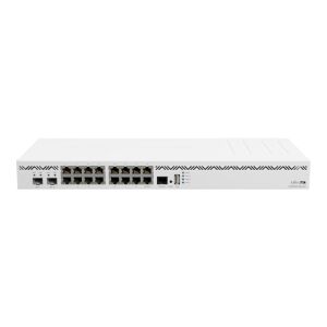 Cloud Core Router, 16 x Gigabit, 2 x SFP+, RouterOS L6, 1U - MikroTik CCR2004-16G-2S+ 111772246 - Biztonságtechnikai kiegészítő