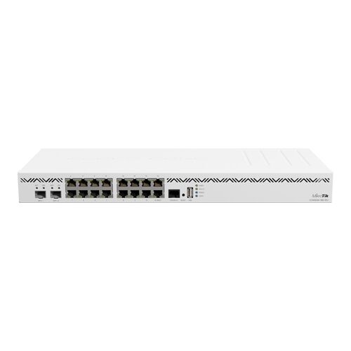 Cloud Core Router, 16 x Gigabit, 2 x SFP+, RouterOS L6, 1U - MikroTik CCR2004-16G-2S+ 111772246