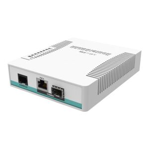 Cloud Router Switch, 5 x SFP, 1 x Combo port SFP/Gigabit - Mikrotik CRS106-1C-5S 111772252 - MikroTik Accesoriu pentru securitate