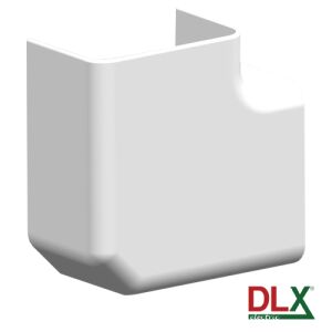 Állítható síkszög 90Ã'° kábelcsatornához 102x50 mm - DLX 111772276 - Biztonságtechnikai kiegészítő