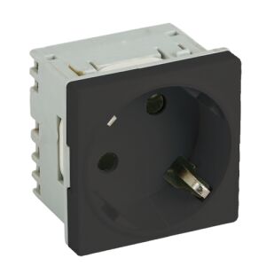 Moduláris schuko dugaszolóaljzat földeléssel - DLX 111772288 - Biztonságtechnikai kiegészítő