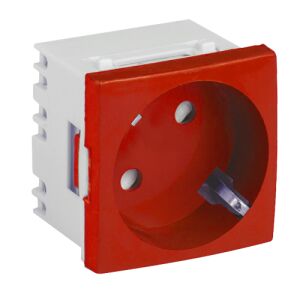 Moduláris schuko aljzat mélyedéssel - DLX 111772289 - Biztonságtechnikai kiegészítő