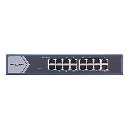 16 portos Gigabit kapcsoló - HIKVISION DS-3E0516-E