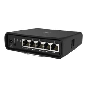 hAP ac², 5 x Gigabit, 802.11b/g/n 2.4Ghz, 802.11an/ac 5GHz, USB - MikroTik RBD52G-5HacD2HnD-TC 111772420 - Biztonságtechnikai kiegészítő