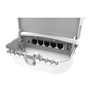 OmniTIK 5 POE ac, 2 antene 7.5dBi 5GHz, 802.11an/ac, 5 x Gigabit LAN (4 PoE-OUT), PoE - MikroTik RBOmniTikPG-5HacD 111772425 - Accesoriu pentru securitate