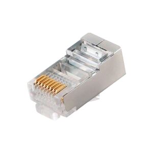Mufa RJ-45 Cat.5e, ecranata, set 100 de bucati RJ45M-CAT5E 111772437 - Design interior