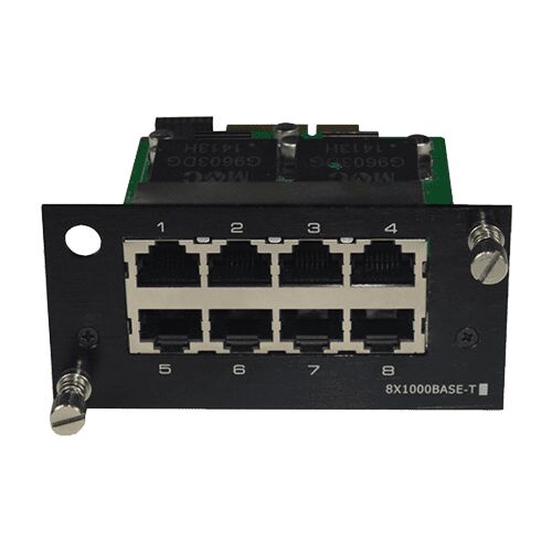8 portos 10/100/1000Mbs RJ45 modul - UTEPO 111772511
